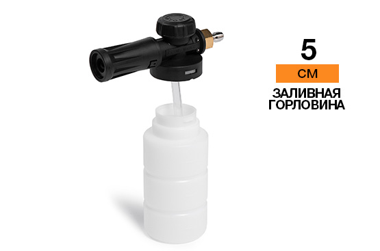 Пеногенератор с широкой горловиной